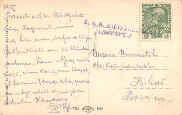 Stryj Poland Ukraine Smach Sokola Vintage Postcard JE229021 - Image 2
