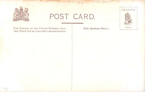 London and North Western Railway Co First Class Carriage Tuck PC JE229080 - Image 2
