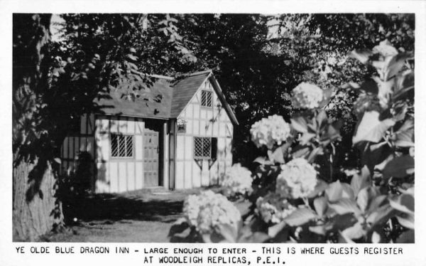 Woodleigh Replicas PEI Canada Blue Dragon Inn Real Photo Postcard JE229141