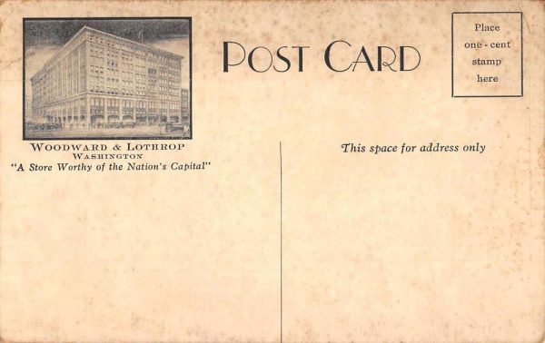 Washington DC "in the future" House Office Building Vintage Postcard JE229147 - Image 2