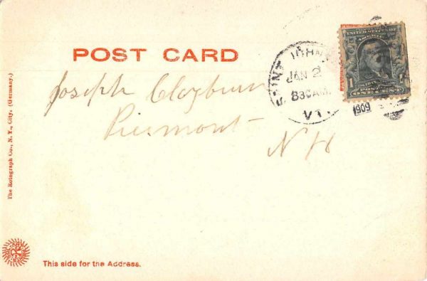 St Johnsbury Vermont Birds Eye View from Harris Hill Vintage Postcard JE229320 - Image 2