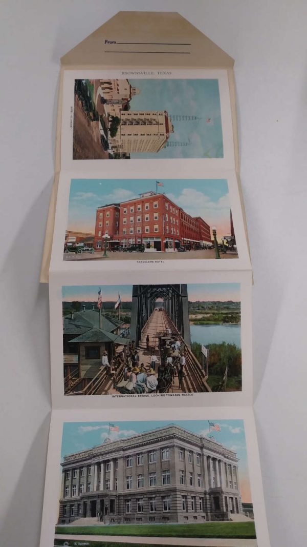 Brownsville Texas Greetings Views Postcard Folder JE229383 - Image 3