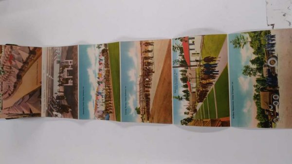 Alexandria Louisiana Army Camps Souvenir Views Postcard Folder JE229390 - Image 4