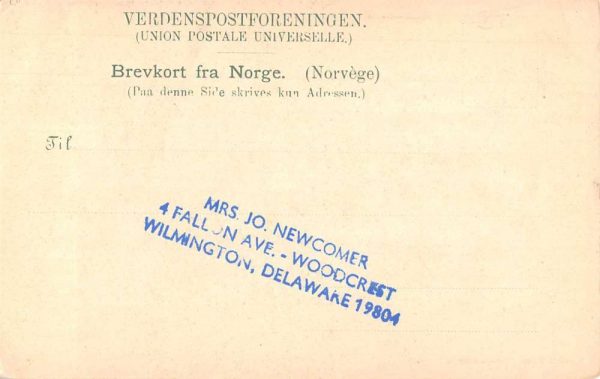 Norway Kariol and Stolkjaerre Horse Carriage Vintage Postcard JE229408 - Image 2