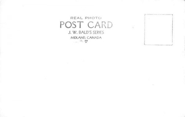 Midland Ontario Canada Georgian Bay Deer in Water Real Photo Postcard JE229412 - Image 2