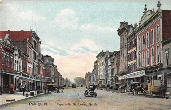 Raliegh North Carolina Fayetteville St Freemason Masonic Temple PC JE229544