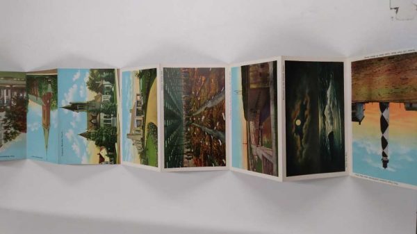 New Bern North Carolina Buildings Etc Fold Out Views Postcard Folder JE229643 - Image 4