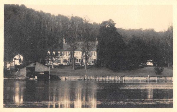Smithtown Long Island New York Oakside Boat House Real Photo Snapshot JE229734