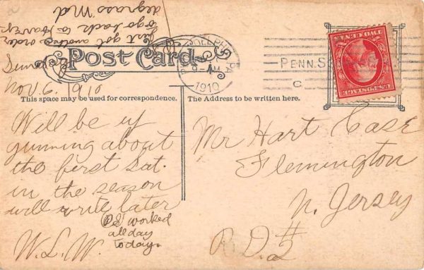 Philadelphia Pennsylvania Keystone Hotel Vintage Postcard JF686420 - Image 2