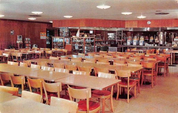 Elkton Maryland Elkton Cafeteria Interior View Vintage Postcard JF686508
