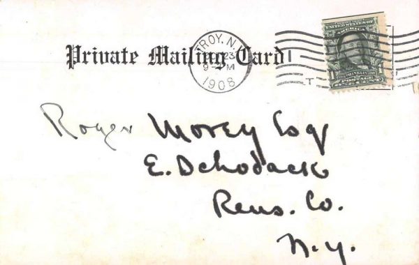 Political District Attorney Election Abbott Jones Private Mail Postcard JF686516 - Image 2
