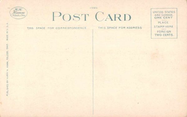 Connersville Indiana St. Gabriels Catholic Church Vintage Postcard JF686561 - Image 2