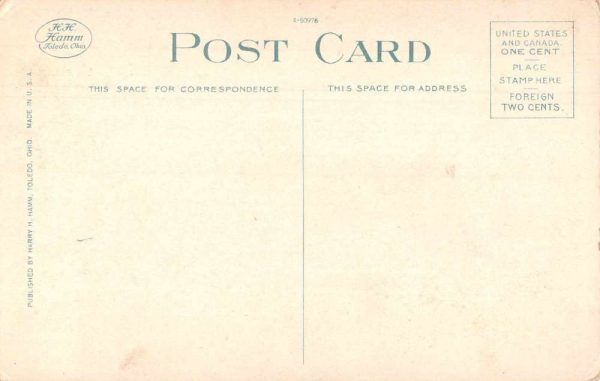 Connersville Indiana Elmhurst Girls School Vintage Postcard JF686562 - Image 2