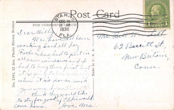 Starke Florida Greetings Scenic View Vintage Postcard JF686847 - Image 2