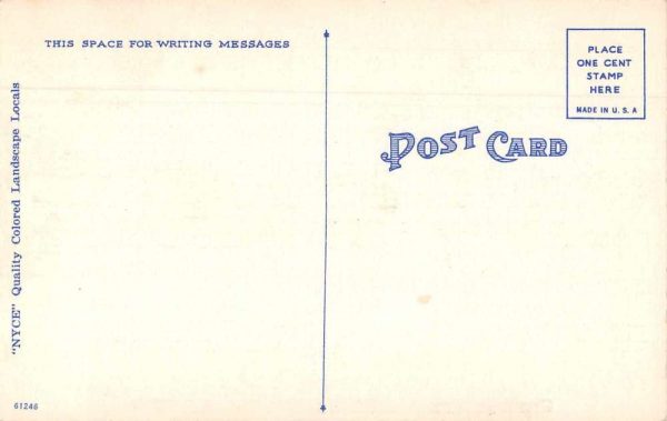 Fargher Lake Washington Greetings Road by Water Scenic Vintage Postcard JF686863 - Image 2