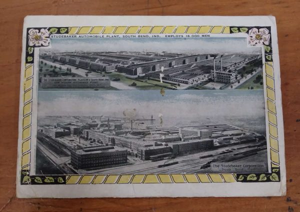South Bend Indiana Greetings Views Vintage Postcard Folder JF686869 - Image 2