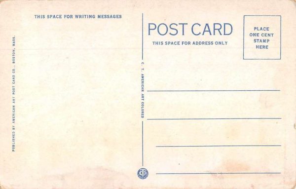 Webster Massachusetts Beacon Park Pavilion and Boat Landing Postcard JF235063 - Image 2