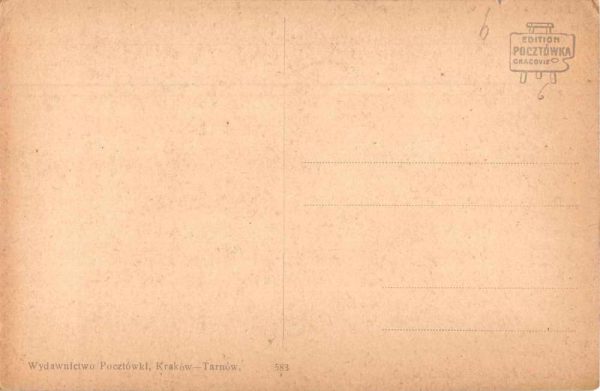 Winter "Po Pozarze" After the Fire Disaster Vintage Postcard JF235116 - Image 2