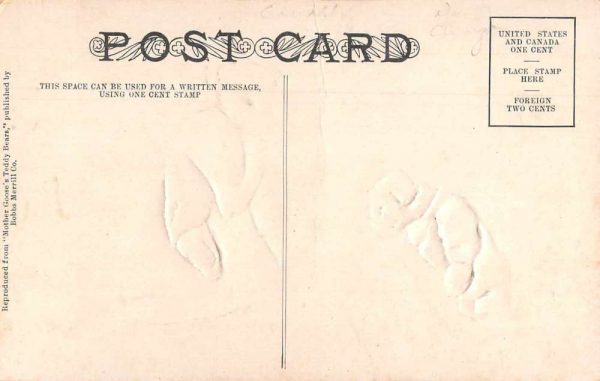 Dressed Teddy Bears Greetings Vintage Postcard JF235140 - Image 2