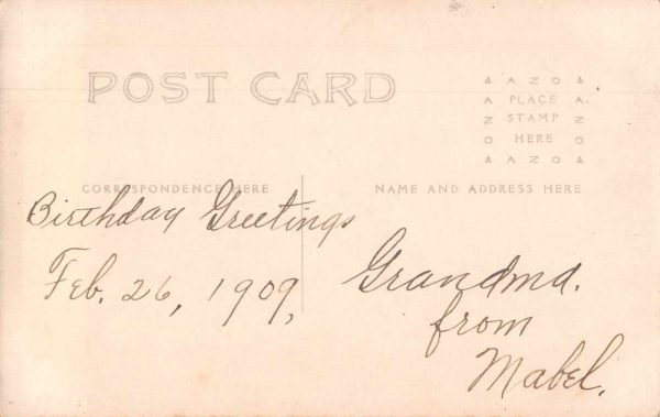 Saw Mill Logging Winter Scene Real Photo Vintage Postcard JF235147 - Image 2
