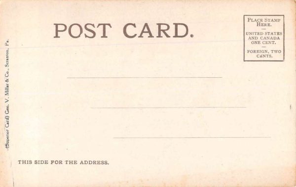 Japanese Boy with Paper Lantern Vintage Postcard JF235149 - Image 2