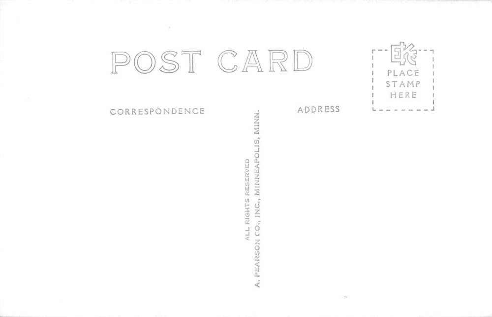 Owen Wisconsin Gymnasium Real Photo Vintage Postcard JF235262 - Image 2