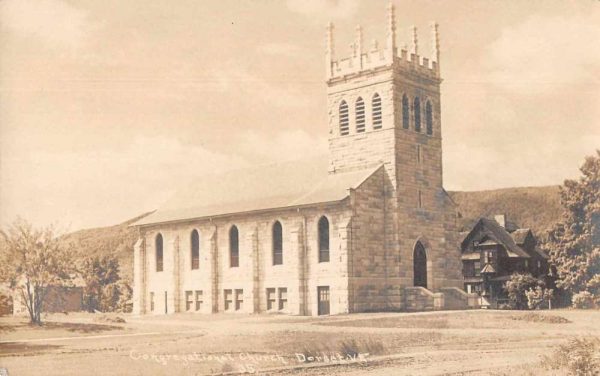 Dorset Vermont Congregational Church Real Photo Vintage Postcard JF235275