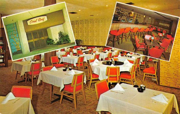 Honolulu Hawaii Coral Reef Restaurant Vintage Postcard JE229889