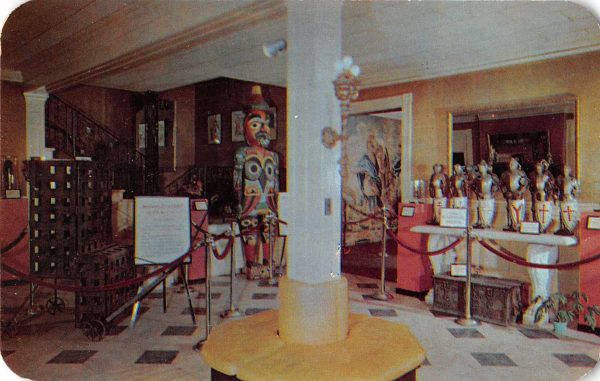St Augustine Florida Ripley Believe it or Not Interior Vintage Postcard JE229931