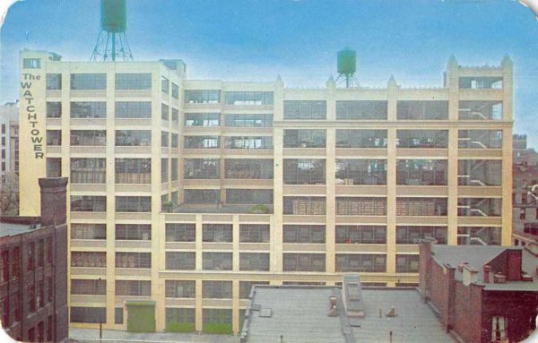 Brooklyn New York Watchtower Printing Plant Factory Vintage Postcard JE359025