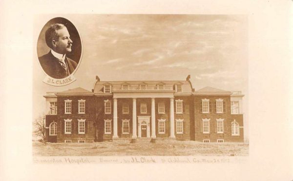 Ashland County Ohio Samaritan Hospital Real Photo Vintage Postcard JE359061