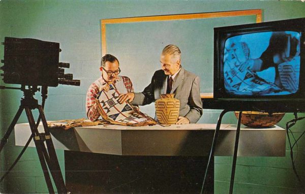 Stamford Connecticut Closed Circuit Television Indian Beadwork PC JE359175