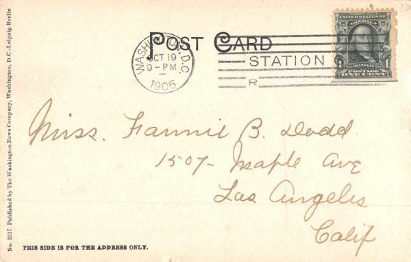 Washington DC Centre Market Street Scene Vintage Postcard JE359296 - Image 2