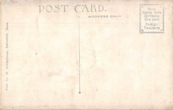 Haverhill Massachusetts President Taft Addressing a Crowd Postcard JE359451 - Image 2