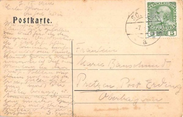 Huben Austria bei Langenfeld Scenic View Vintage Postcard JE359480 - Image 2