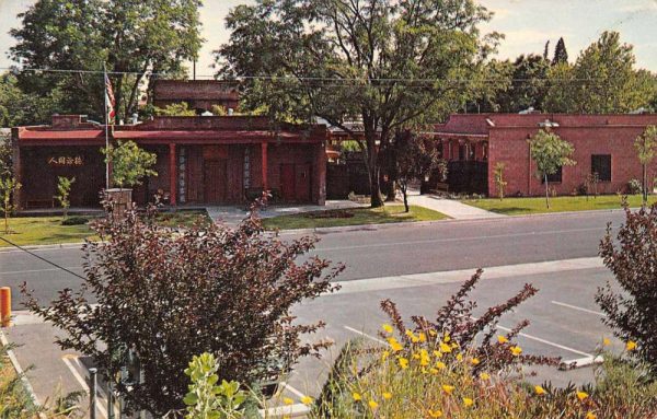 Oroville California The Chinese Temple Exterior Vintage Postcard JE359549