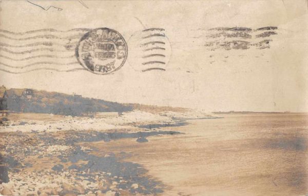 Covina California ? Beach Scene Real Photo Vintage Postcard JE359688