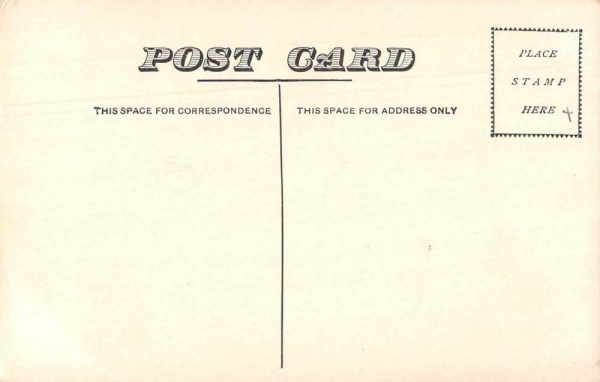 Dothan Alabama birds eye view U. S. Post Office antique pc ZD549427 - Image 2