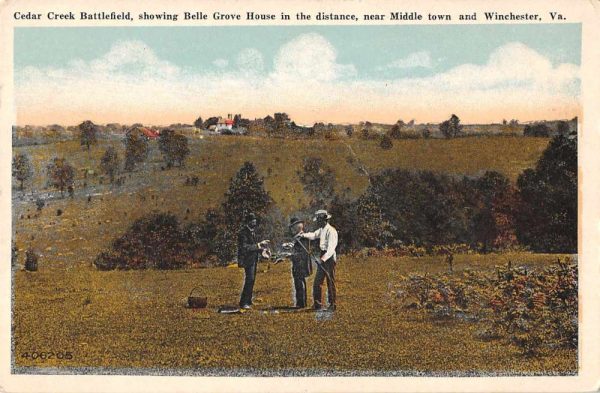 Back Creek Virginia Cedar Creek Battlefield Belle Grove House pc ZD549429