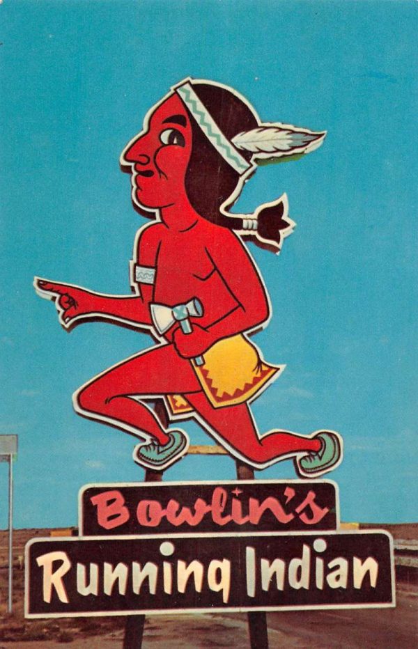 New York World's Fair 1964-65 Bowlin's Running Indian Curio Stores pc ZD549616