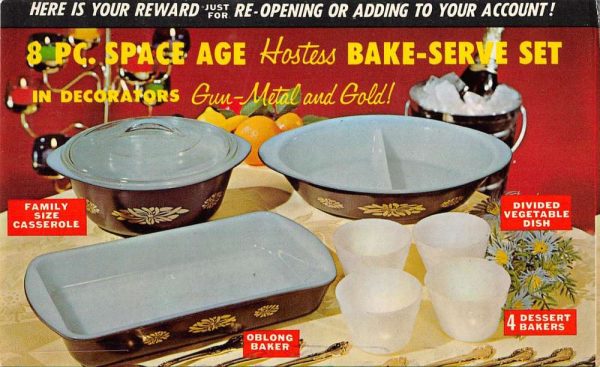 Harrisburg Pennsylvania advertisement Askin's bake-serve set vintage pc ZD549636