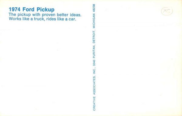 1974 Ford Ranger XLT pickup truck green in color vintage pc ZD549895 - Image 2