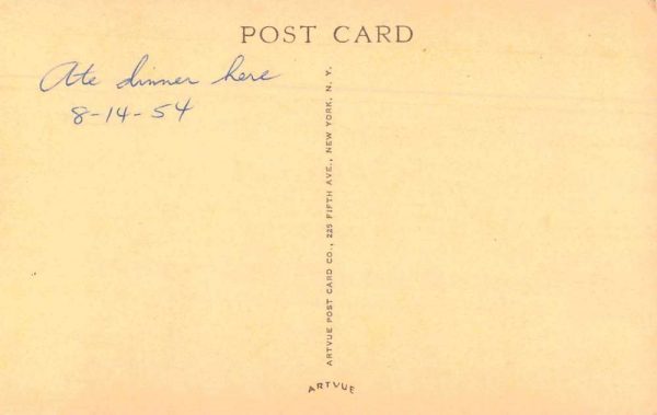 Chattanooga Tennessee Bethea's Restaurant Vintage Postcard JE359725 - Image 2