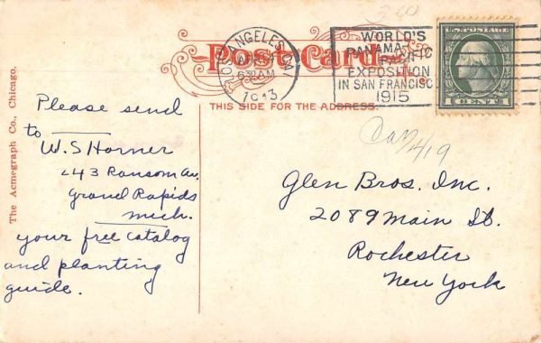 Aberdeen Washington Hotel Washington Dining Room Vintage Postcard JE359801 - Image 2