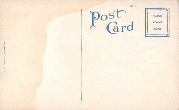 Atlantic City New Jersey Craig Hall Dining Room Vintage Postcard JE359849 - Image 2