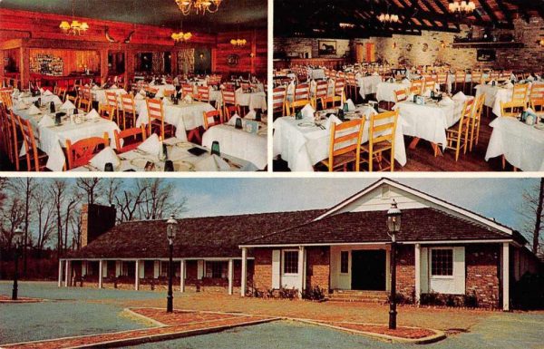 Asbury Park New Jersey The Georgian House Restaurant Vintage Postcard JE359861