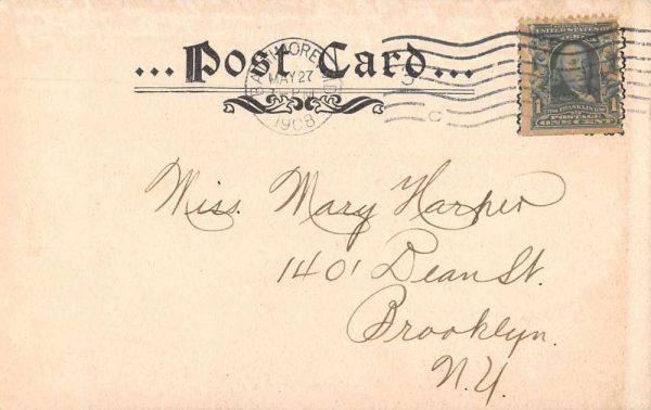 Baltimore Maryland Calvert Street Bridge Vintage Postcard JE359917 - Image 2