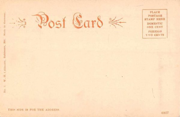 Baltimore Maryland ME Church and Womans College Vintage Postcard JE359918 - Image 2