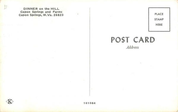 Capon Springs West Virginia Capon Springs and Farms Vintage Postcard JE359946 - Image 2