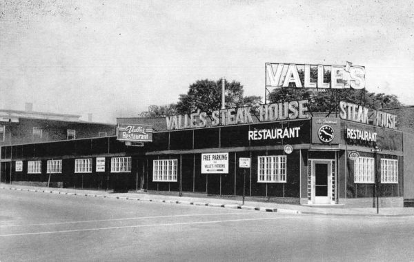 Portland Maine Valle's Steak House Restaurant Vintage Postcard JF360073